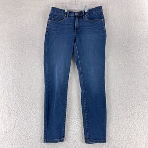 Everlane Blue Denim Skinny Ankle Jeans Womens Mid-Rise Casual Size 28‎